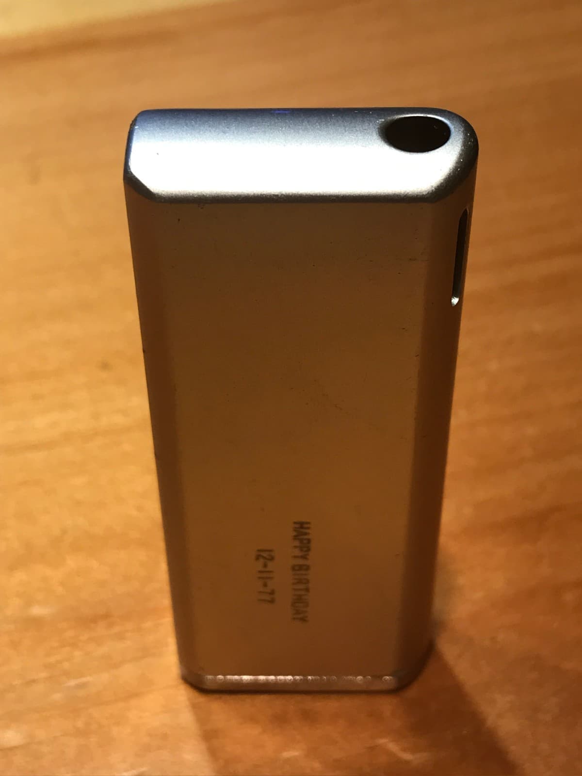 VINTAGE SLIM COLIBRI FIREBIRD LIGHTER WITH CASE & HAS INITIALS M-L ON THE FRONT 6