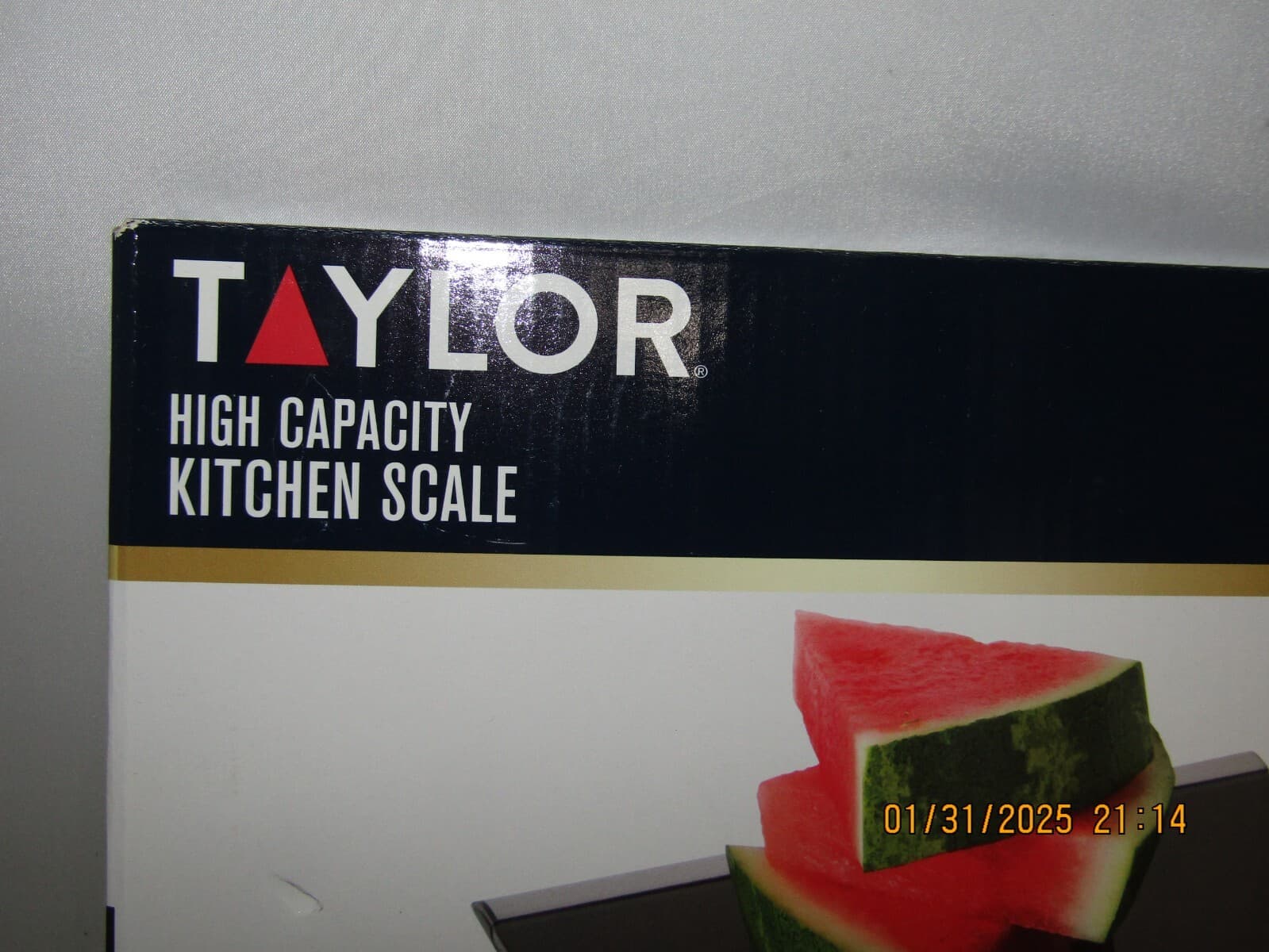 Taylor High-Capacity 33 lb Digital Kitchen Scale and Food Scale, With Batteries 4