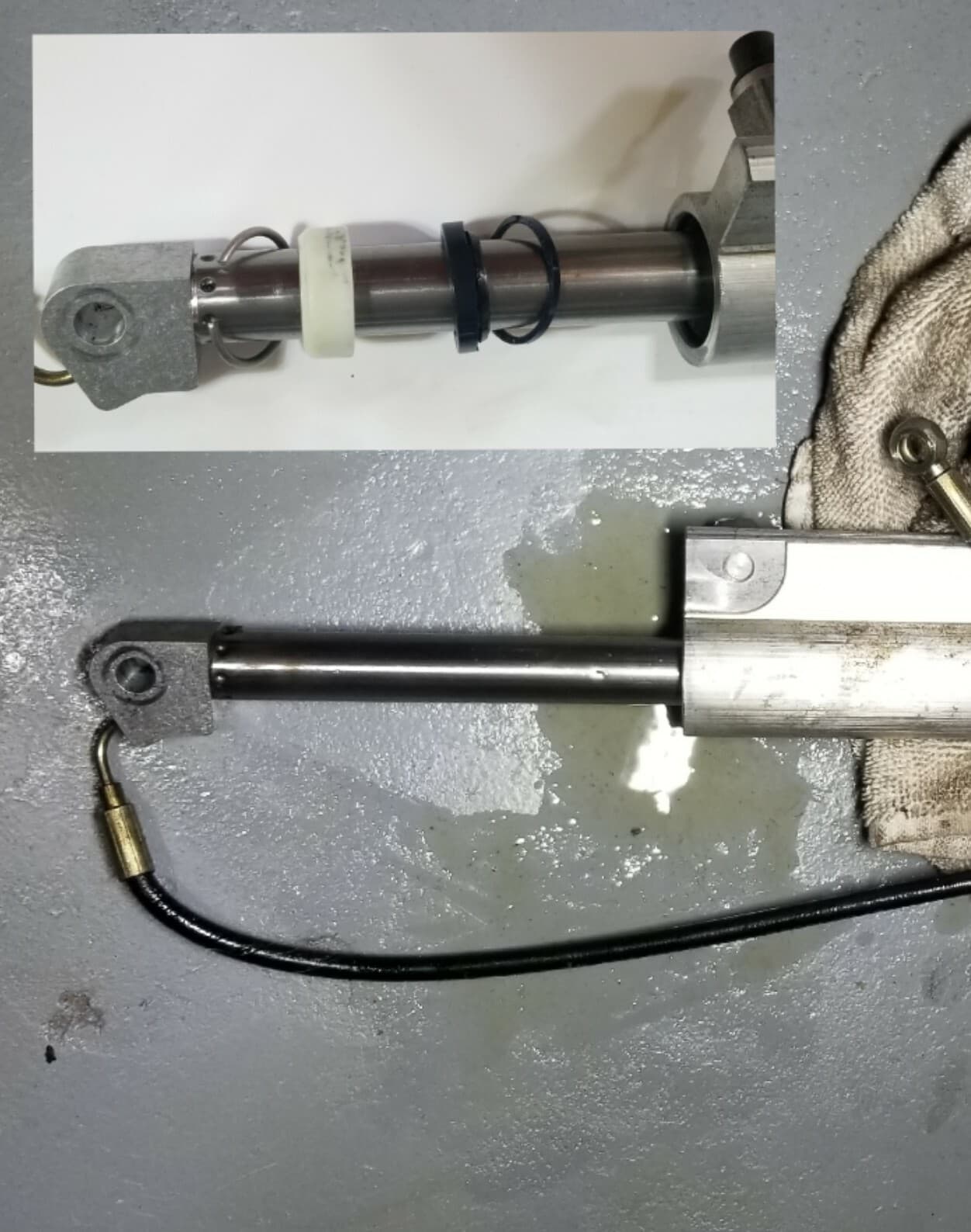 Porsche 911 Convertible Hydraulic REBUILD SERVICE , Cylinder Top 996 997 (24 HR) 2