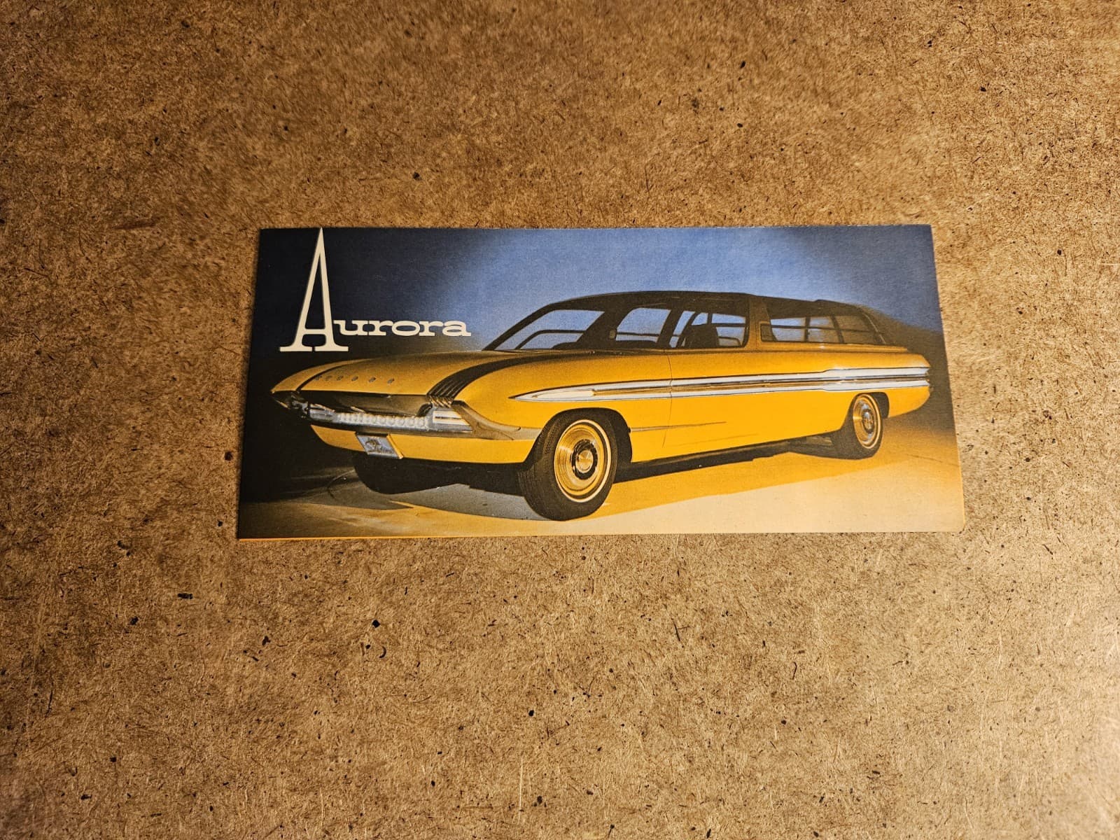 NY WORLD'S FAIR 1964 AURORA  CAR BROUCHURE 2