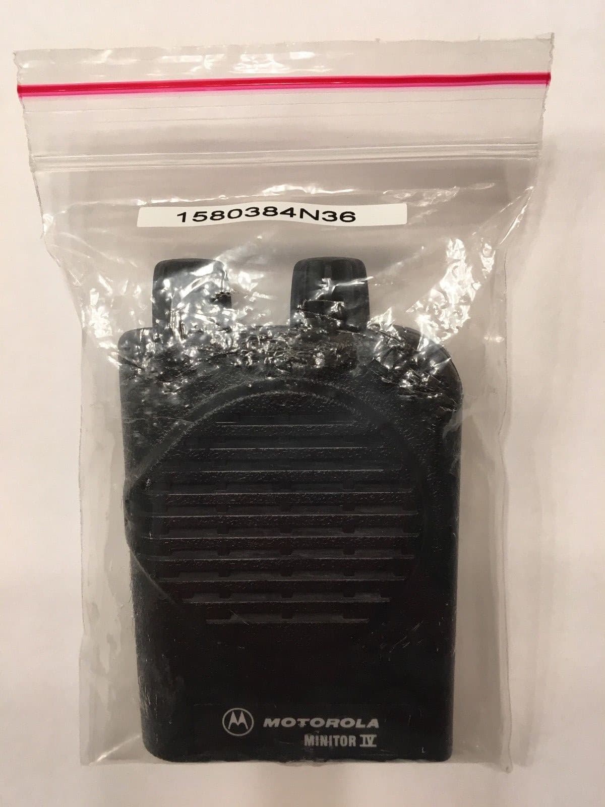 New OEM Motorola Minitor IV (4) Front Housing Case Non-Stored Voice 1580384N36