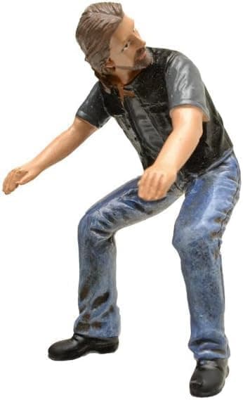 Biker Ace American Diorama 1:18 Scale Figurine 3.5" Man Guy Male Figure 2