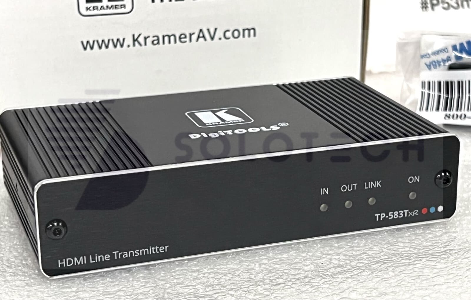 KRAMER TP-583TXR, 4K60 4:4:4 HDMI RS232/IR Extended−Reach HDBT Transmitter #P53m 3
