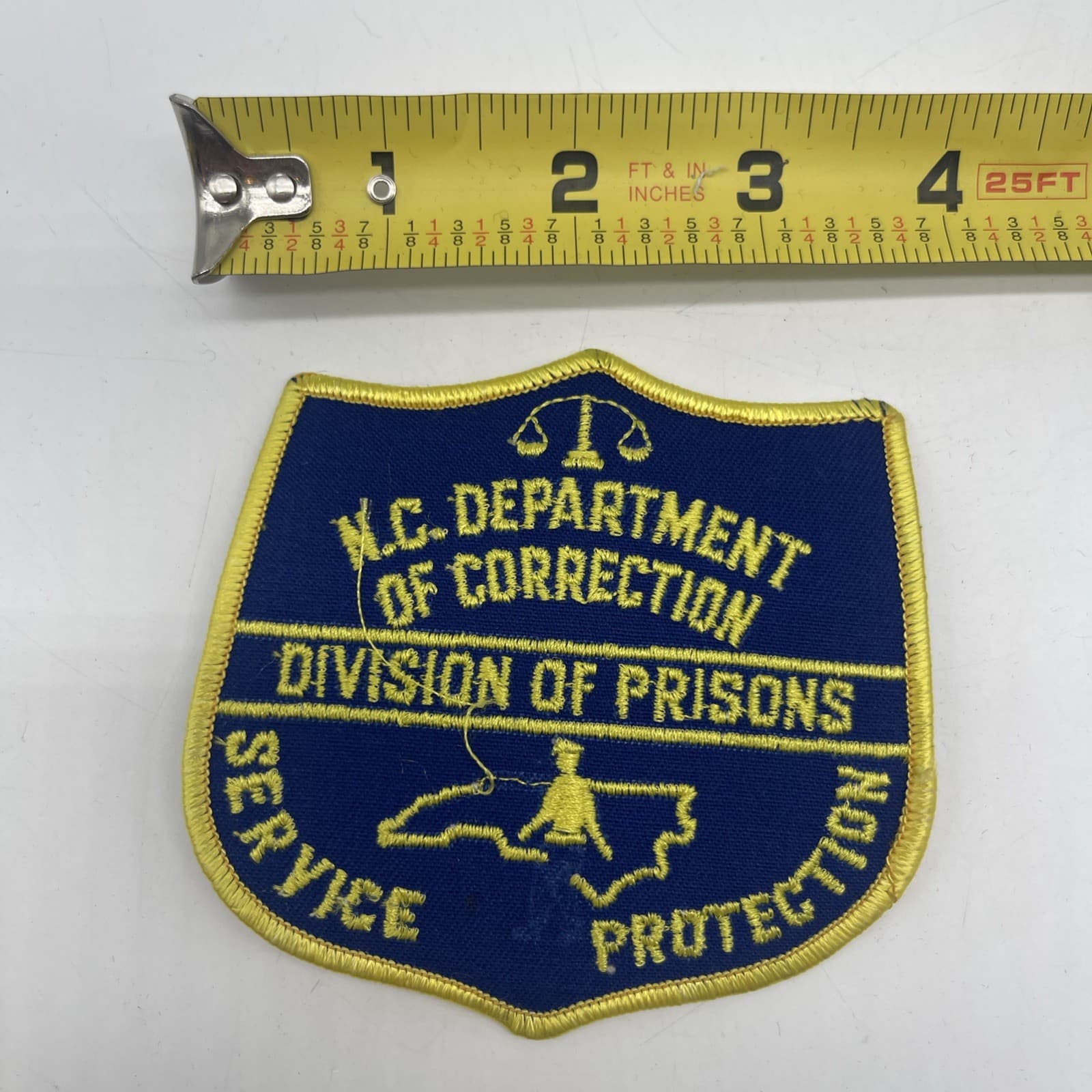 North Carolina Department Of Corrections Division Of Prisons ERROR Patch Service