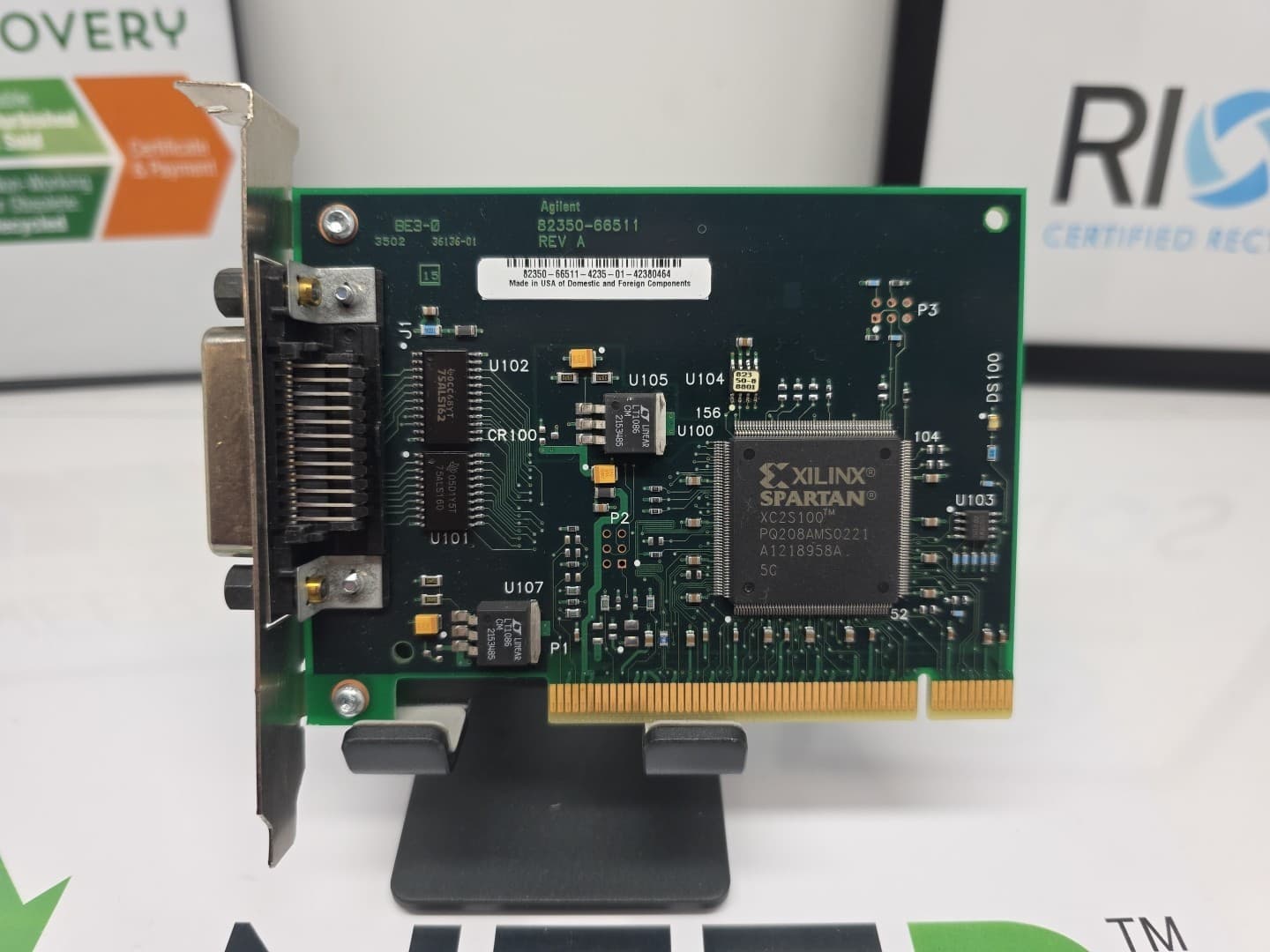 AGILENT 82350B PCI-GPIB INTERFACE CARD 82350-66511 - Tested working 2