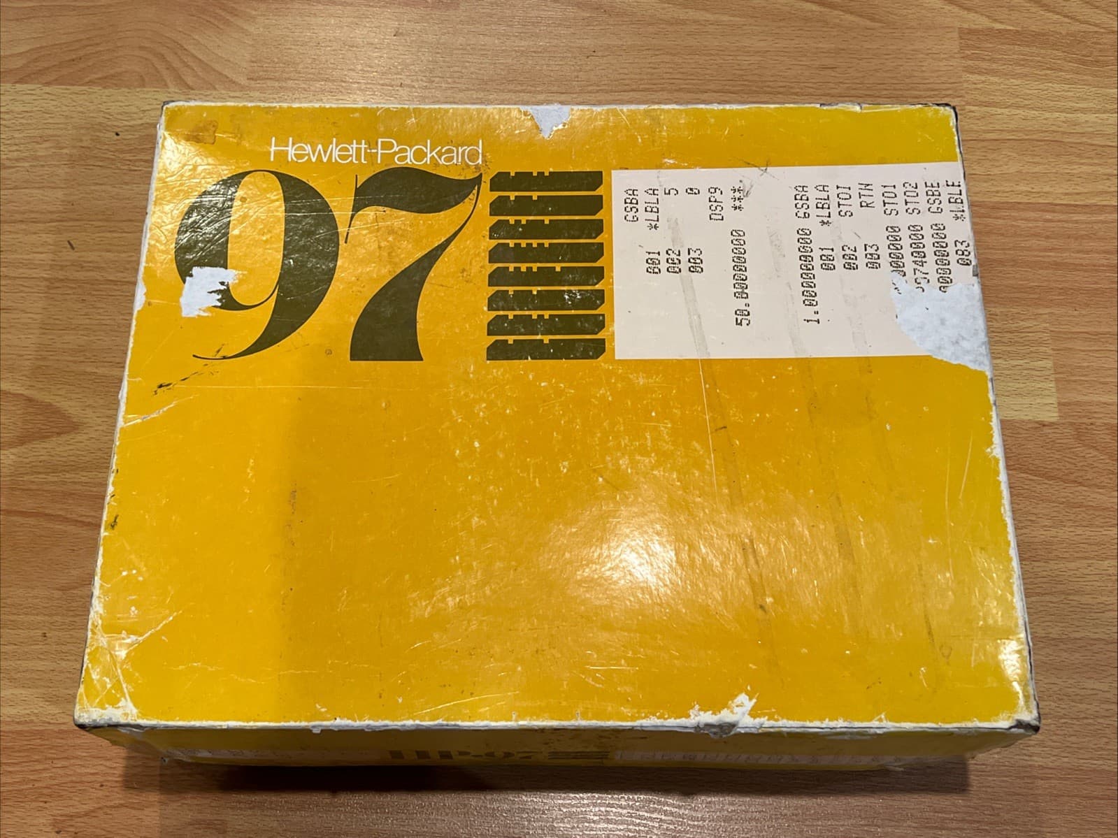 HP-97 Calculator, in Box, Restored & Working, New Battery