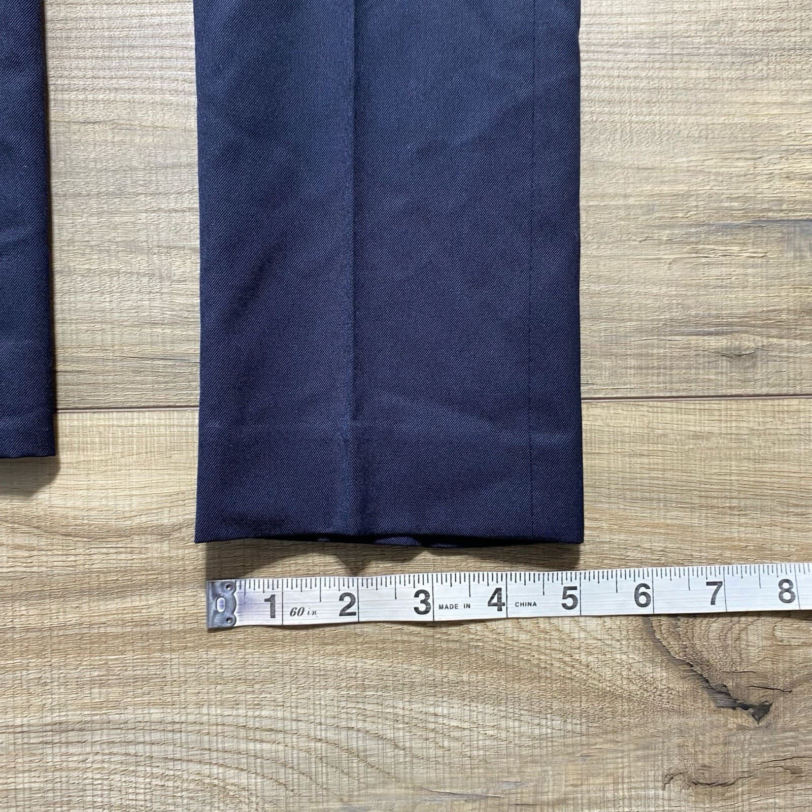 Lauren Ralph Lauren Boy Jedgemont Dress Pants Size 6/23”-W Blue Adjustable Waist 5