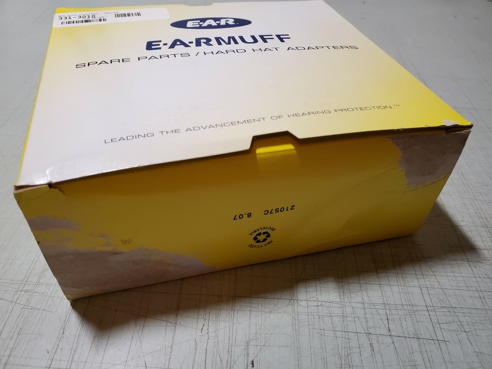 6 Pair of 3M Replacement Ear Muff Cushions 331-3010 NEW 3