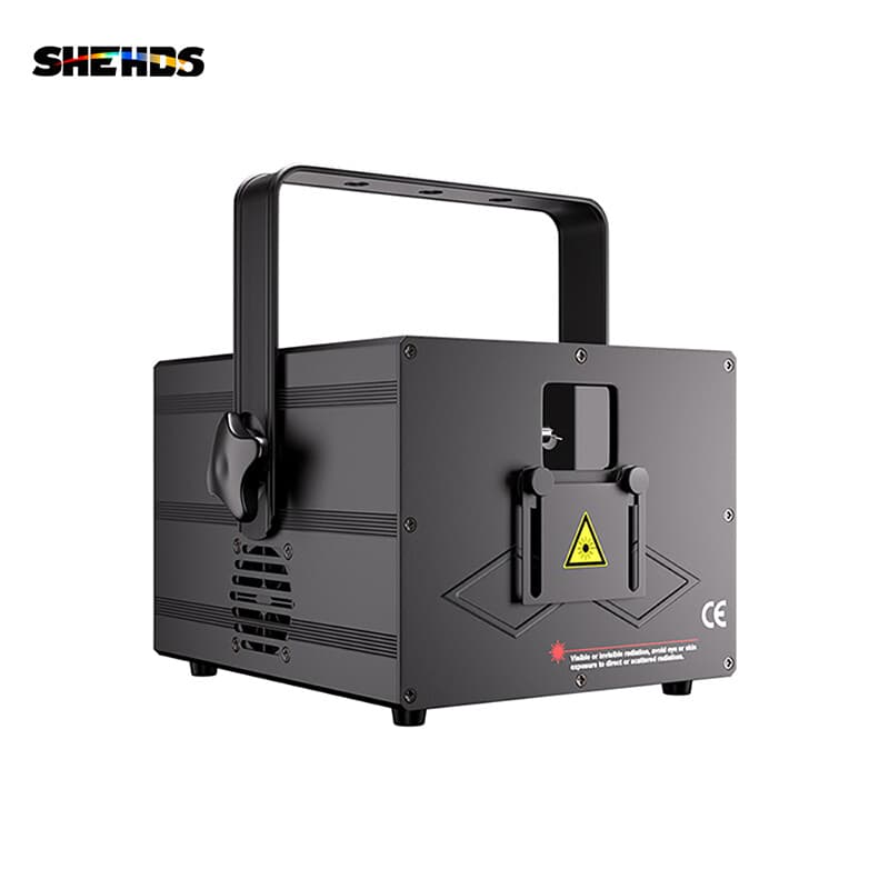 New Version 3W 3D Animation RGB Full Color ILDA Projector Laser Light APP DMX 3