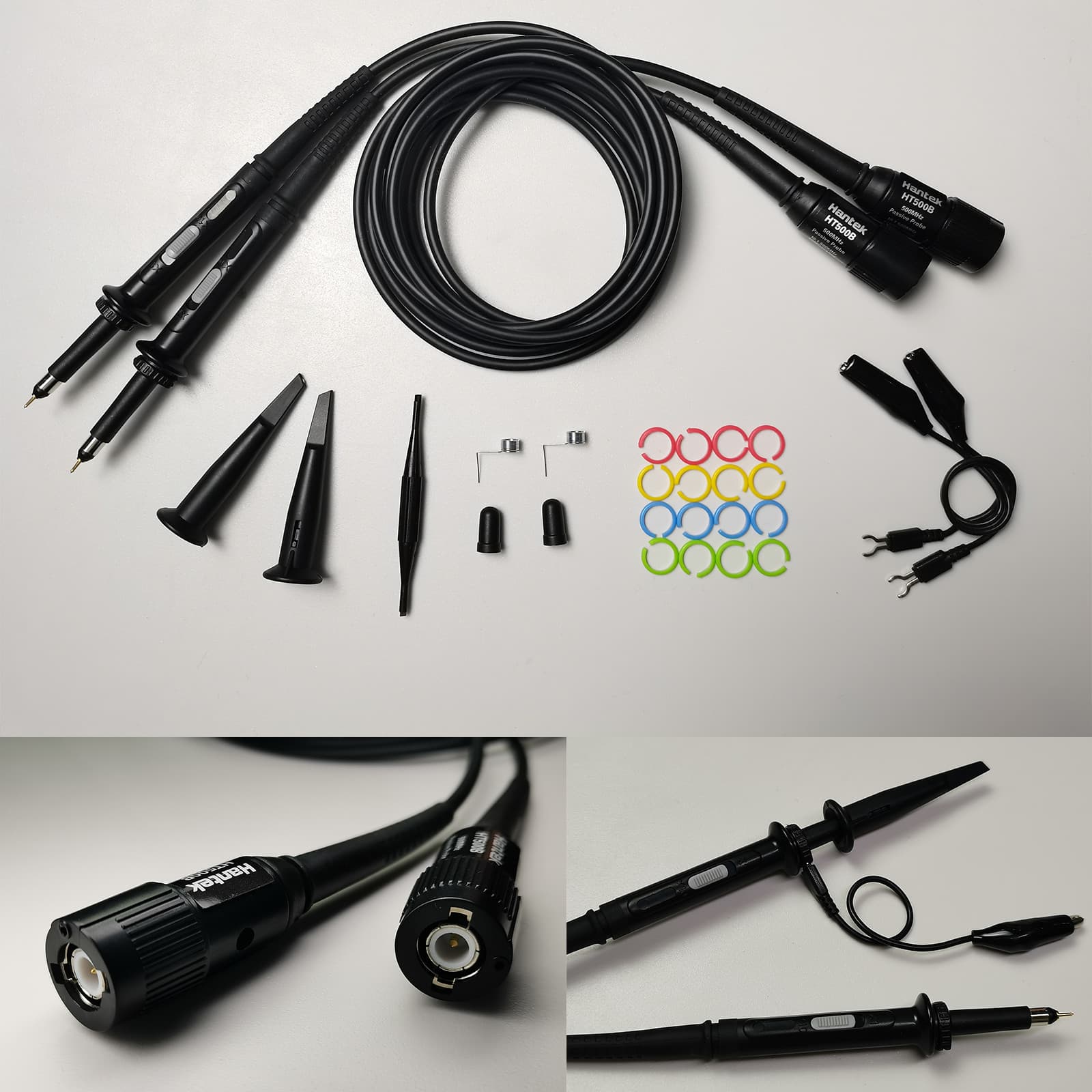 Hantek DPO7504U Oscilloscope 500MHz 4CH+1CH Waveform Generator 2GSa/s 2G Memory 5