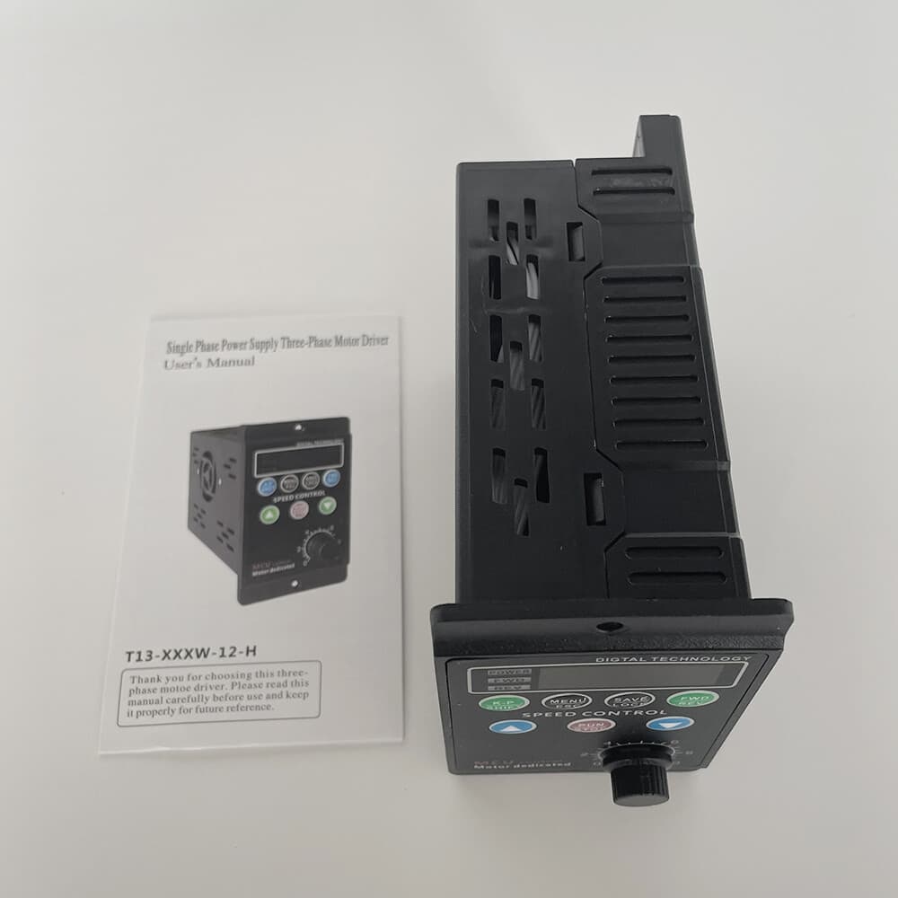 750W Single To 3 Phase VFD Variable Frequency Drive 110V 220V Converter AC Motor 6