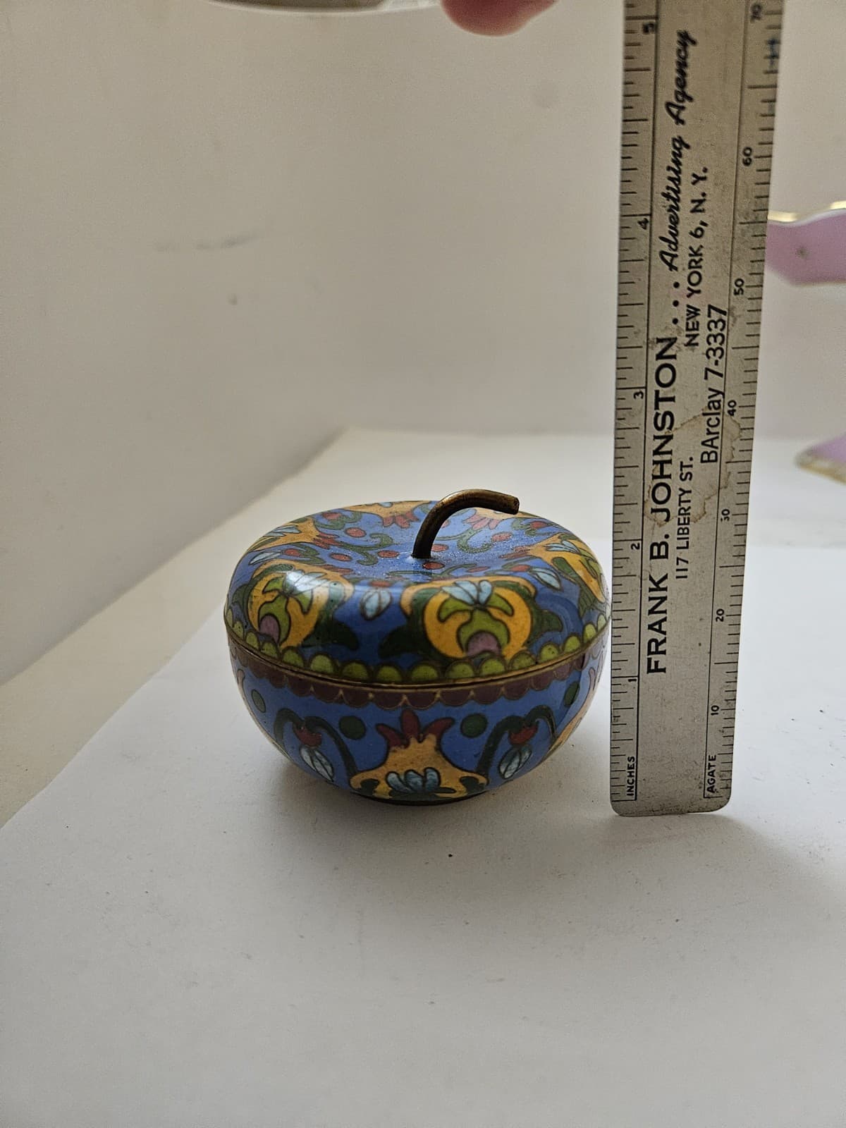 cloisonne Trinket Box Round 3
