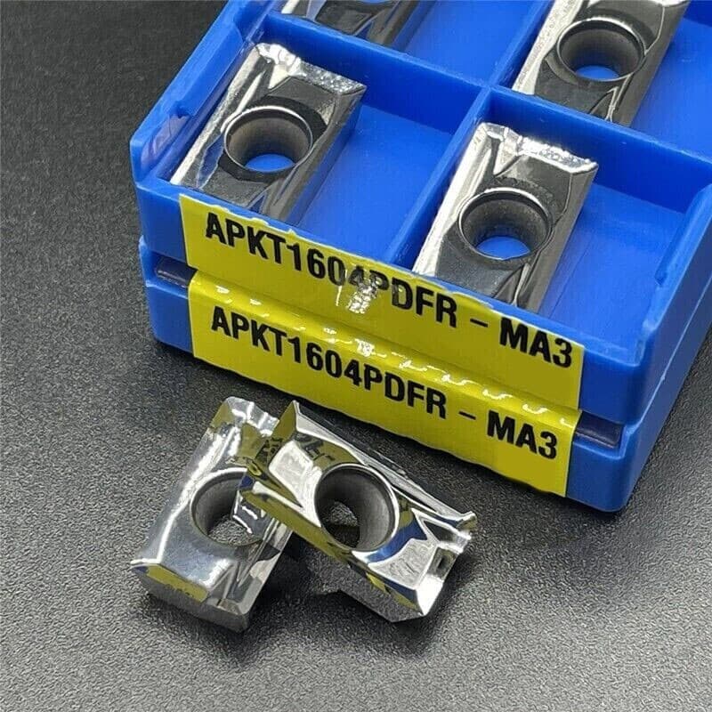 10pc APKT1604PDFR-MA3 Z01 for Aluminum carbide insert APMT16 cutting millingtool