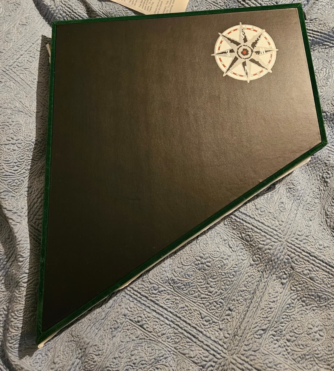 MARLBORO UNLIMITED COMPASS POKER TABLE TOP PORTABLE WITH TRAVEL CASE 2