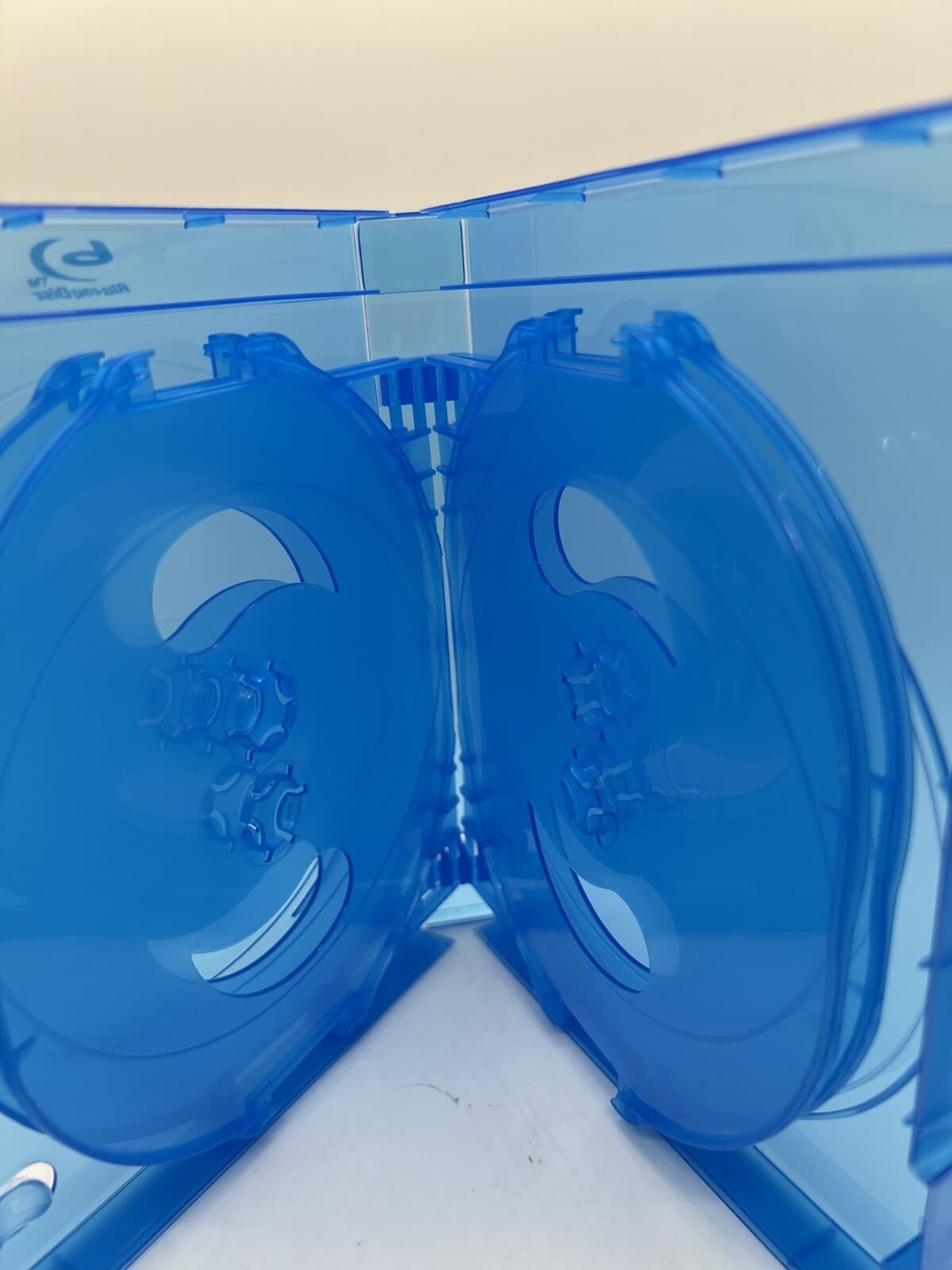 5 PCS NEW 24mm Blu-Ray 10-Disc Case W/Blu-Ray Logo,Outer Artwork Sleeve,BRBL2410 5