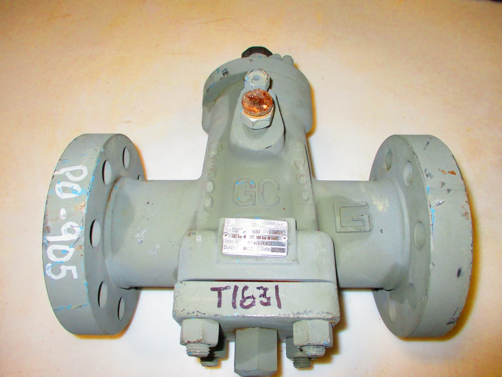 Plug Valve Lubricated Pressure Balanced | 2" ANSI Class 600 Raised Face Flanged  4