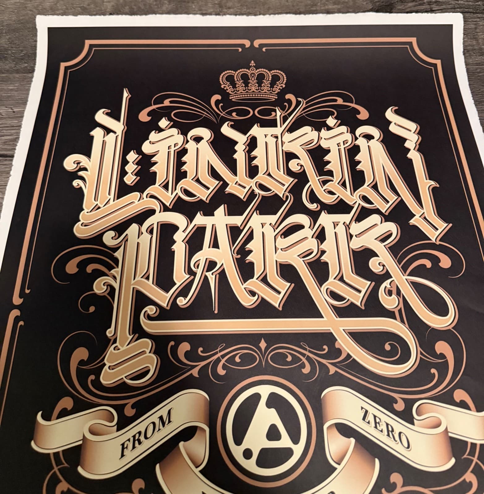 LINKIN PARK - DENVER, COLORADO 9/3/2025 Tour Event Poster #173/200 Ball Arena 3