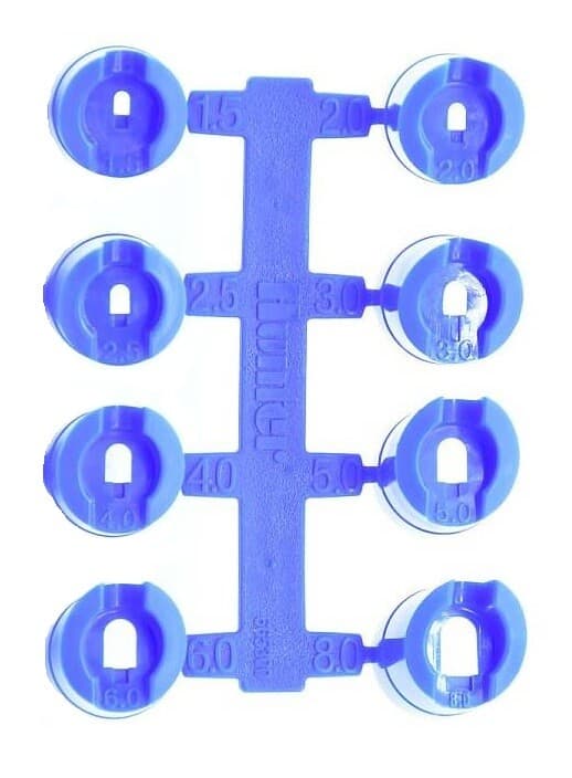 Hunter PGP Standard Blue Nozzle Rack 665300 - 8 Nozzles Per Tree