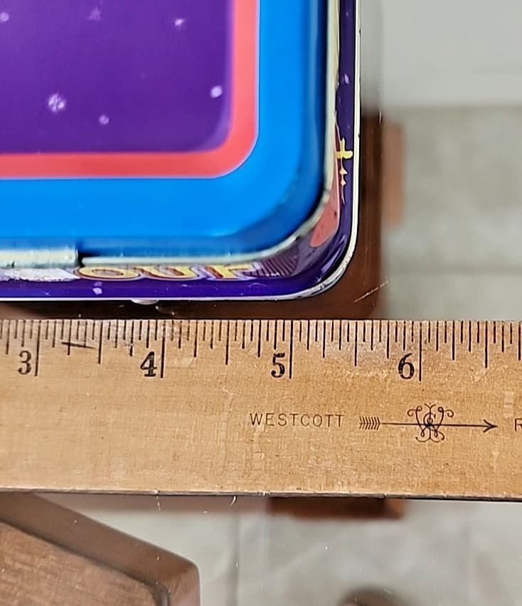 Three Mini  Metal Lunch Boxes Fantastic Four, Teddy Grahams, Alley Oop Free Ship 6