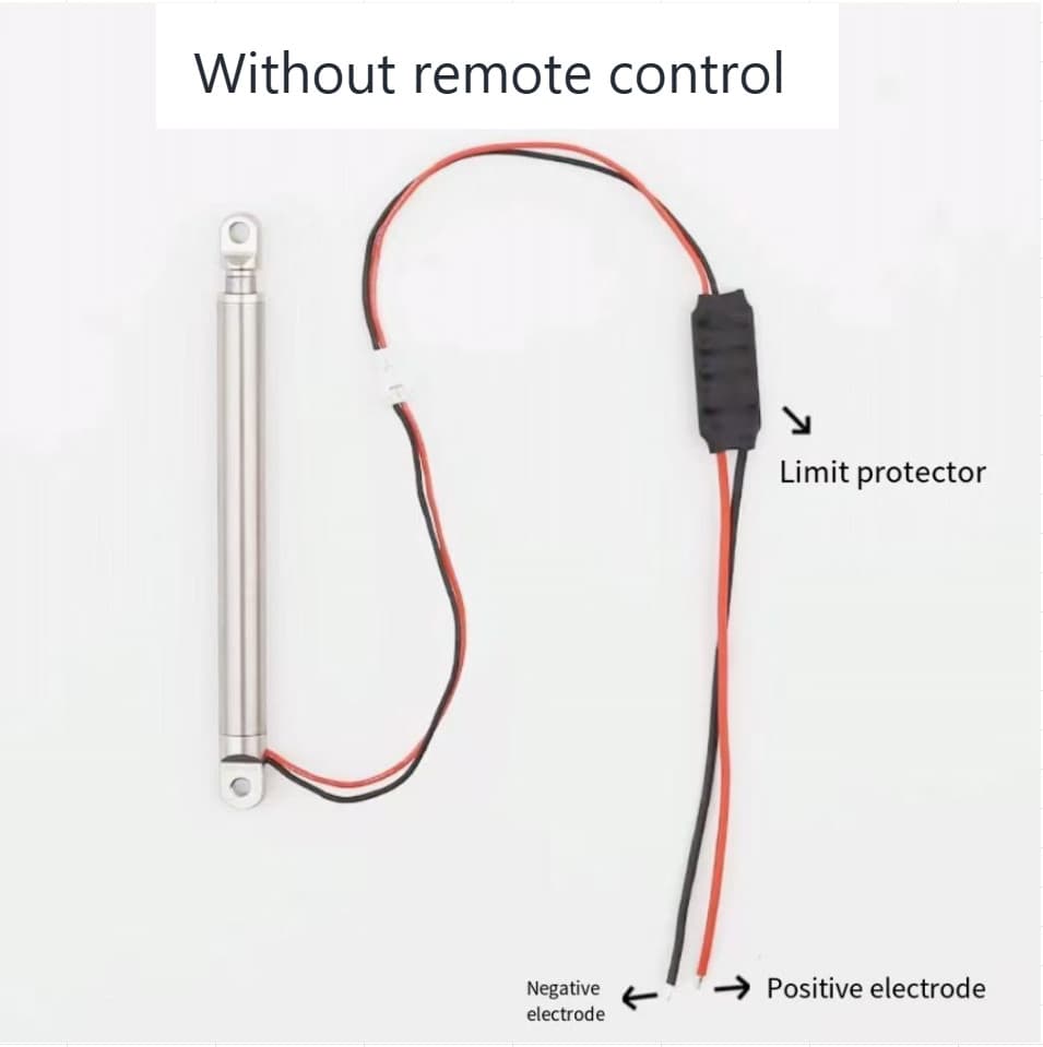 Miniature Electric ActuatorTelescopic Rod with Limit Protection5V Stroke30-120mm