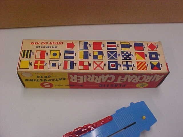 1950S LIDO 8 INCH AIRCRAFT CARRIER NEW WITH BOX 5