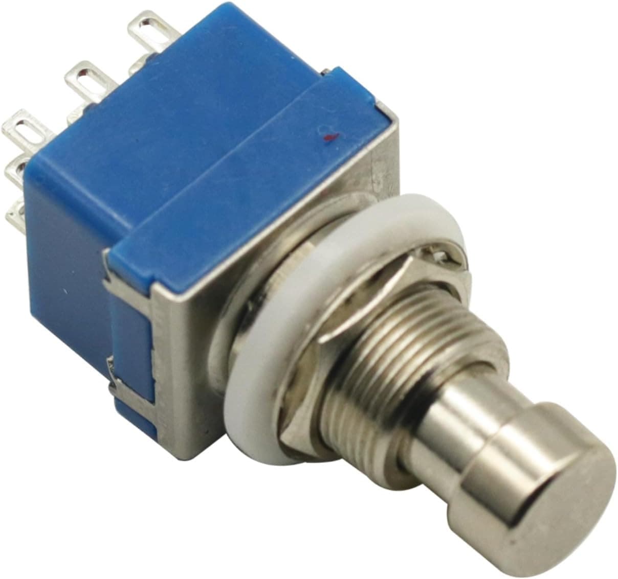 3PCS 3PDT Footswitch 9Pin Guitar Effects Pedal Box Stomp Foot Metal Switch Tr... 4