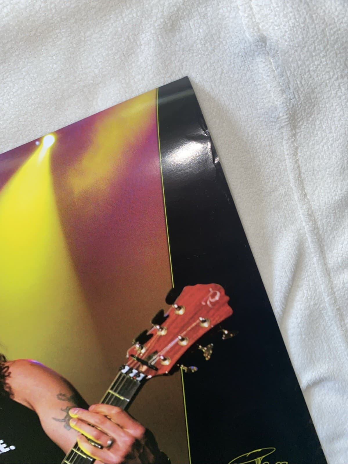 Slash GnR Guns N Roses Guitarist Poster Marshall Amps 23.5”x16.75” Metal Legend 6