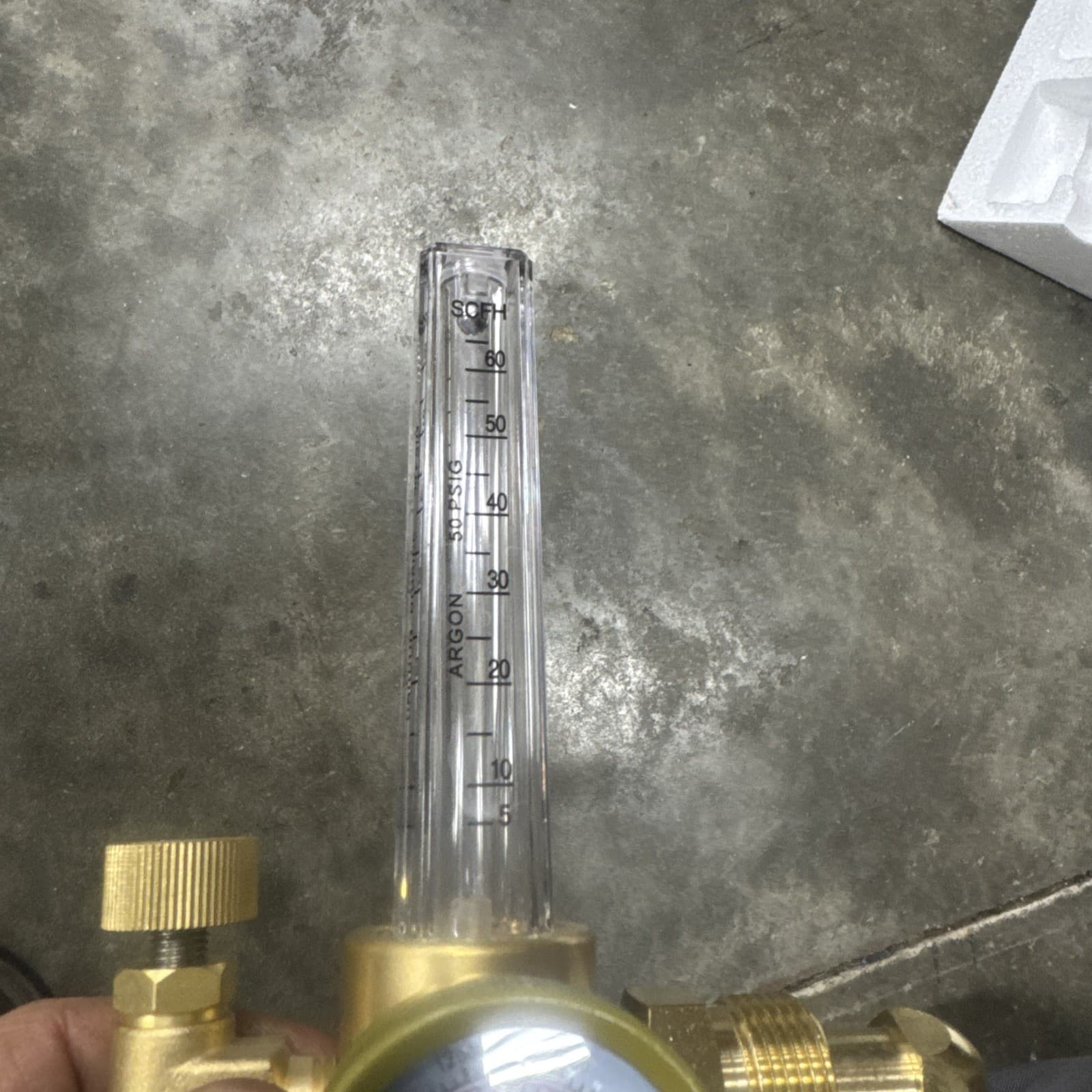 CO2 Argon Flow Meter Gas Regulator Gauge Mig Tig Welding Weld Regulator TIG MIG 4