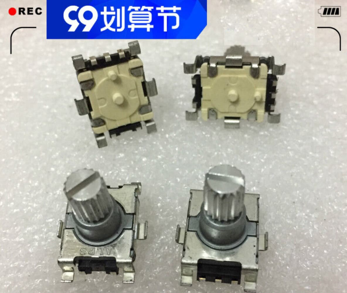 Alpine CD Audio Volume Adjustment Switch Knob Encoder SMD ALPS - 1pc Replacement 4