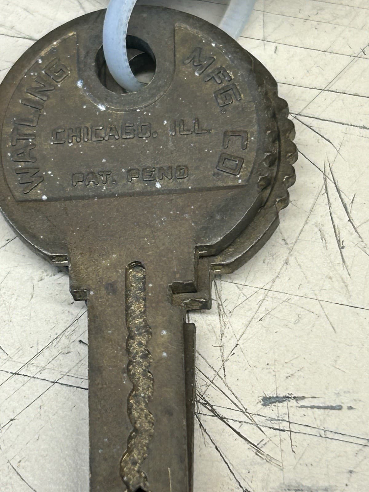 WATLING KEYS 4 MATCHING NUMBER KEYS NOS 4