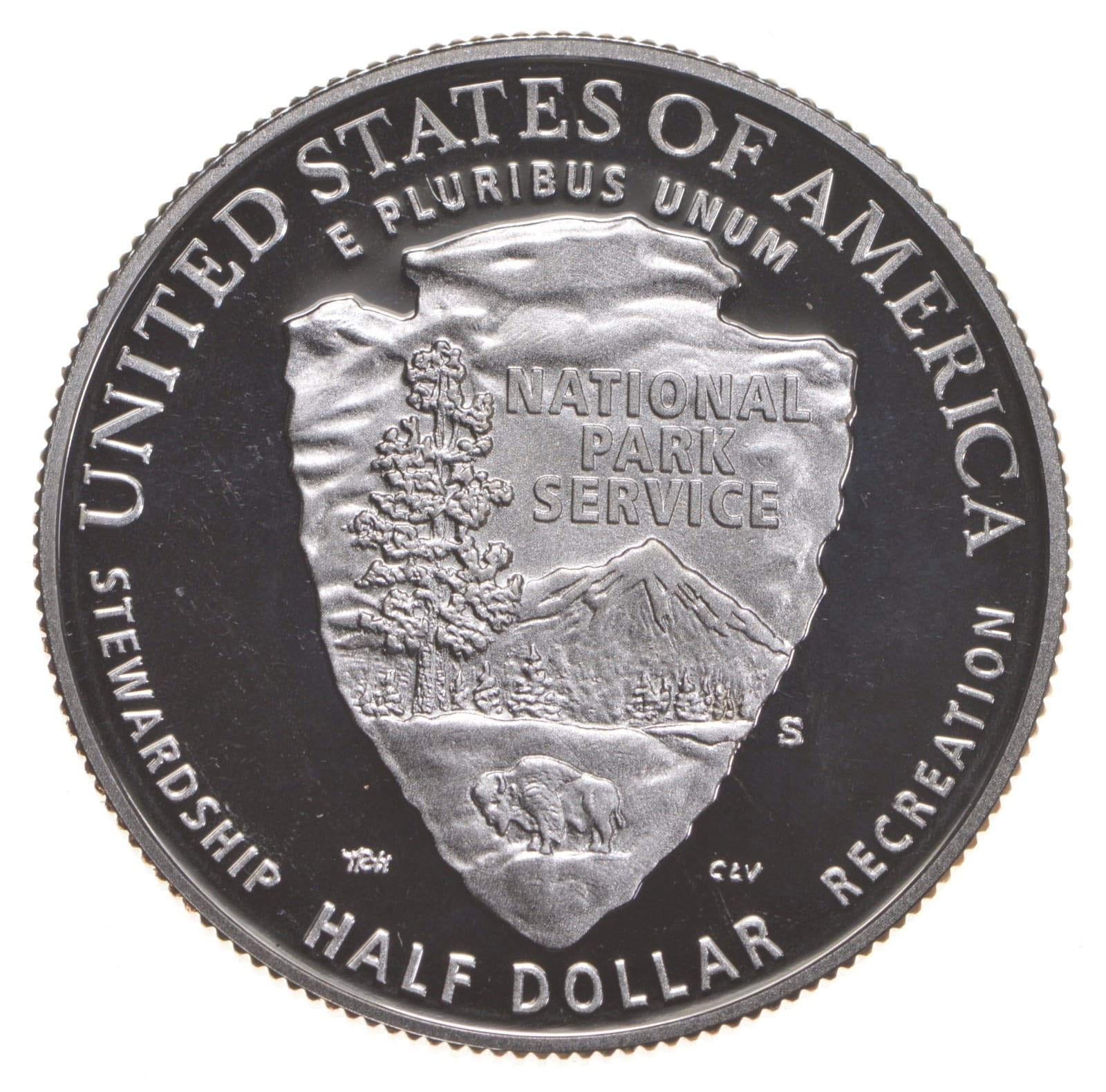 2016 Proof National Park Service NPS Centennial Commemorative Half Dollar 2