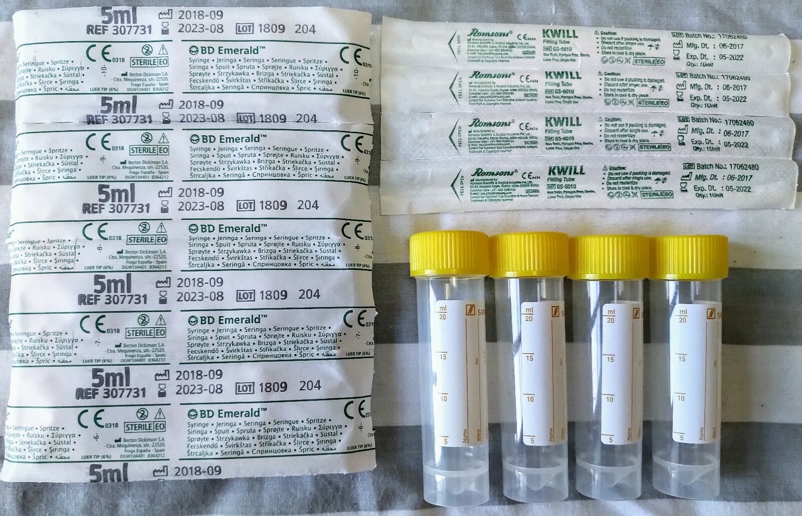 STERILE Human Artificial Insemination AI Kit speculums syringes tubes pots(NEXT) 6