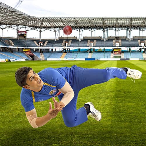 Dyna Tubular Cricket Elbow Sleeves as Used in by International Cricket Player in 3