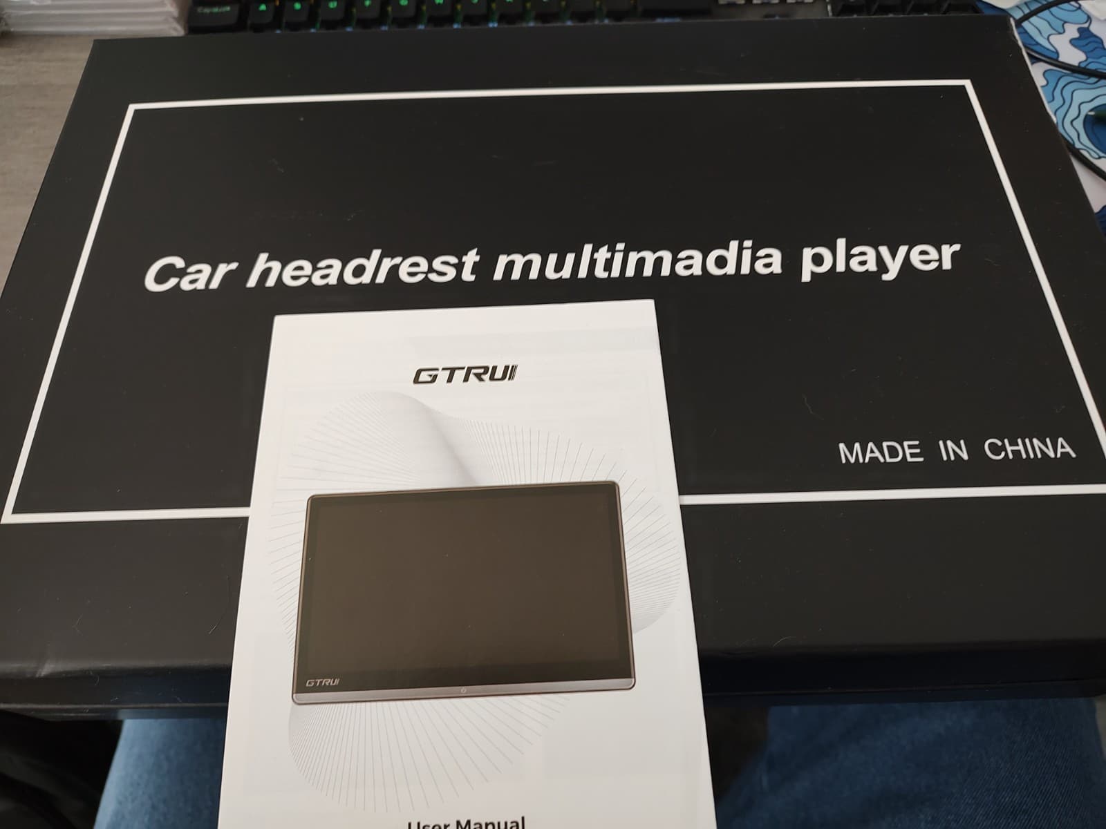 14 Inch 4G+64G Android 13 Car Headrest Video Player, Rear Seat Car TV with 4K 5