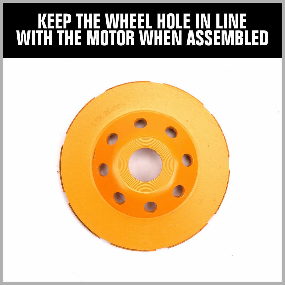 4.5" / 7" Diamond Cup Grinding Wheel Double Row Concrete 18/28 seg Angle Grinder 3