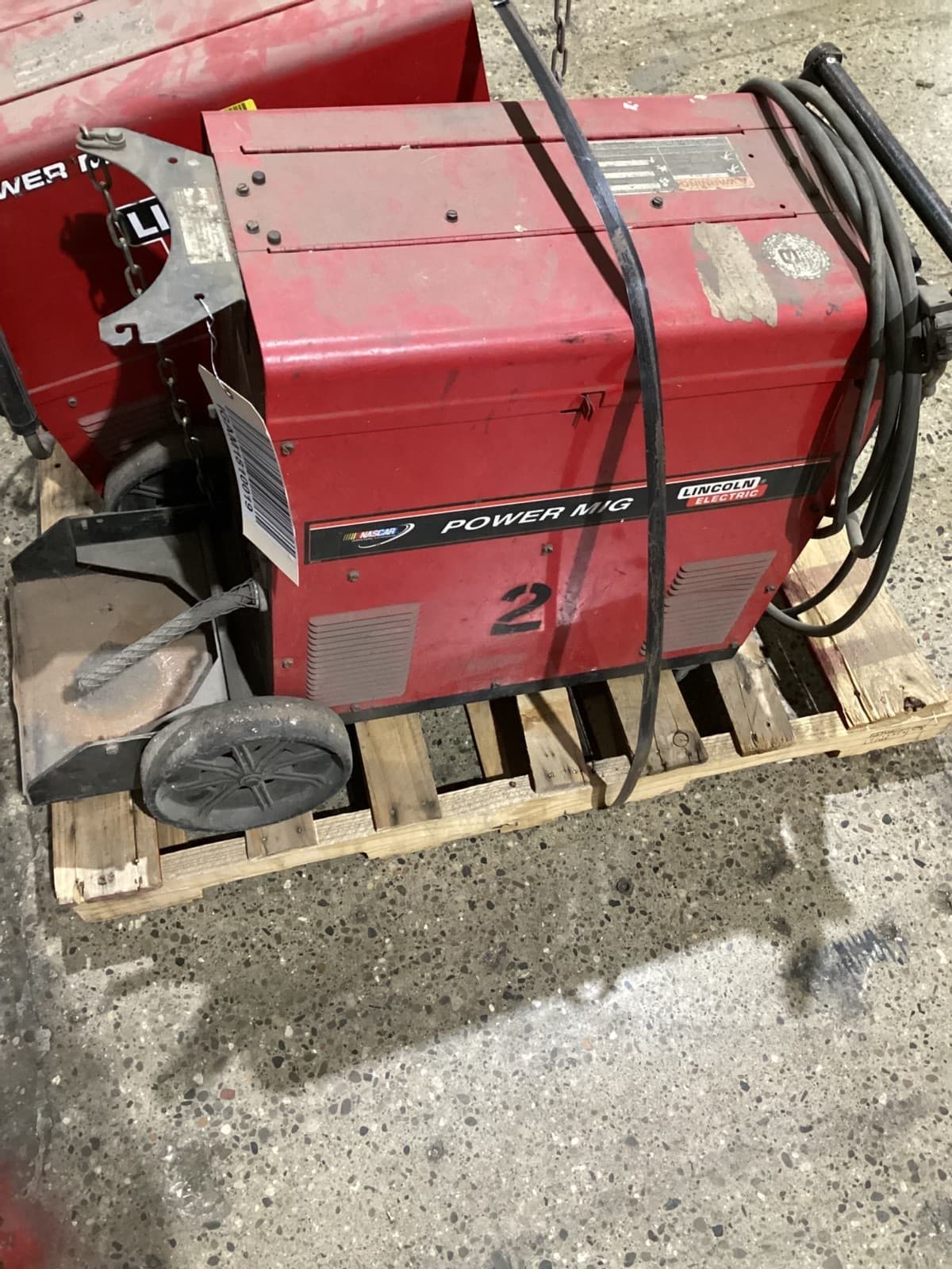 LINCOLN ELECTRIC POWER MIG 300 WELDER USED