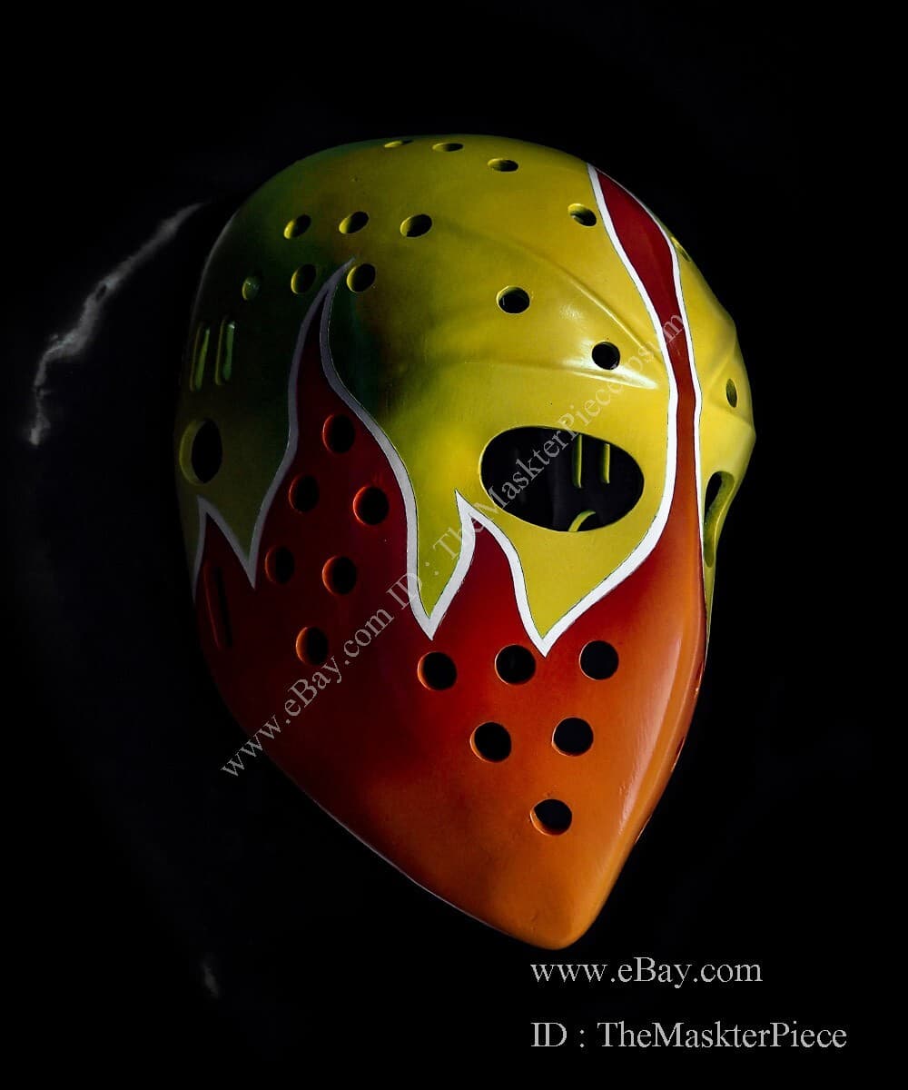 Ice Hockey Mask Goalie Helmet Wearable Home Decor Bernie Parent G66 4