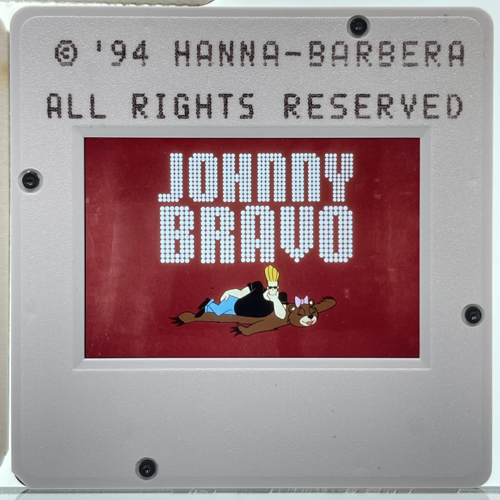 Johnny Bravo 35mm Slides Animated TV Series Publicity Promo Vtg Lot of 3 4