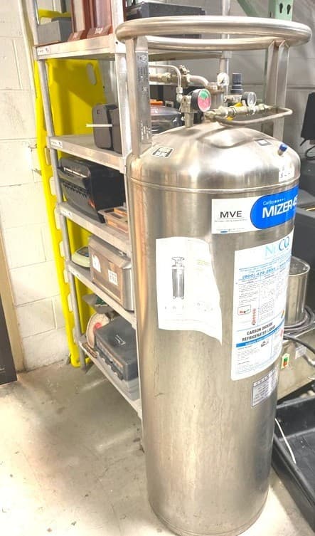 Carbonator / Carbo-Mizer 450 Bulk CO2 System Stainless steel Tank # 102 4