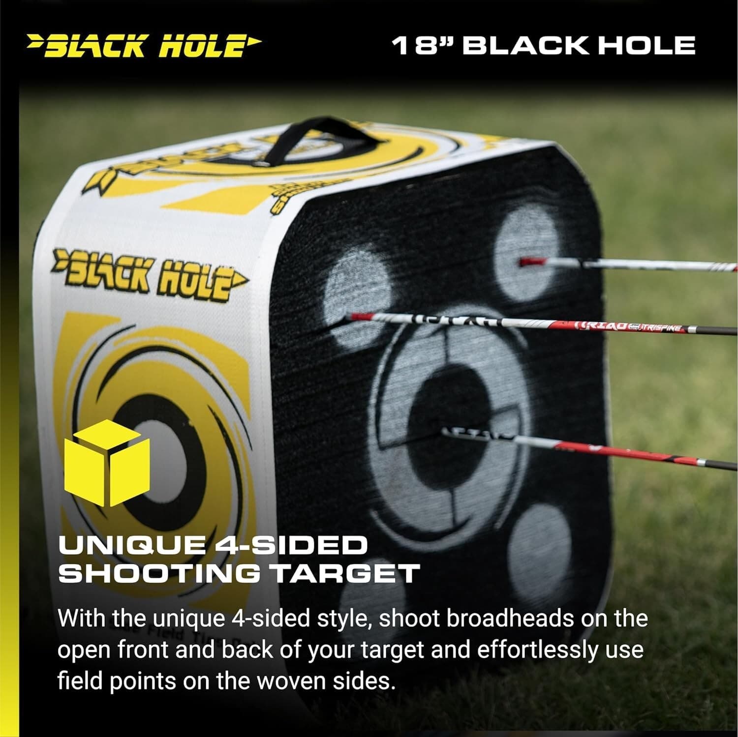 Field Logic Black Hole Archery Target 18″ B61110 3