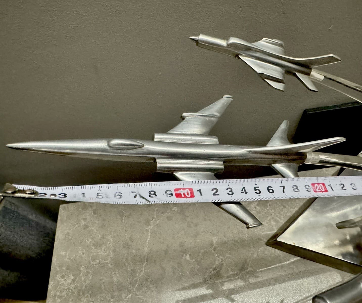 Vintage USSR Space Age Desk Souvenir Devoted to Soviet Aviation USSR Jets 6