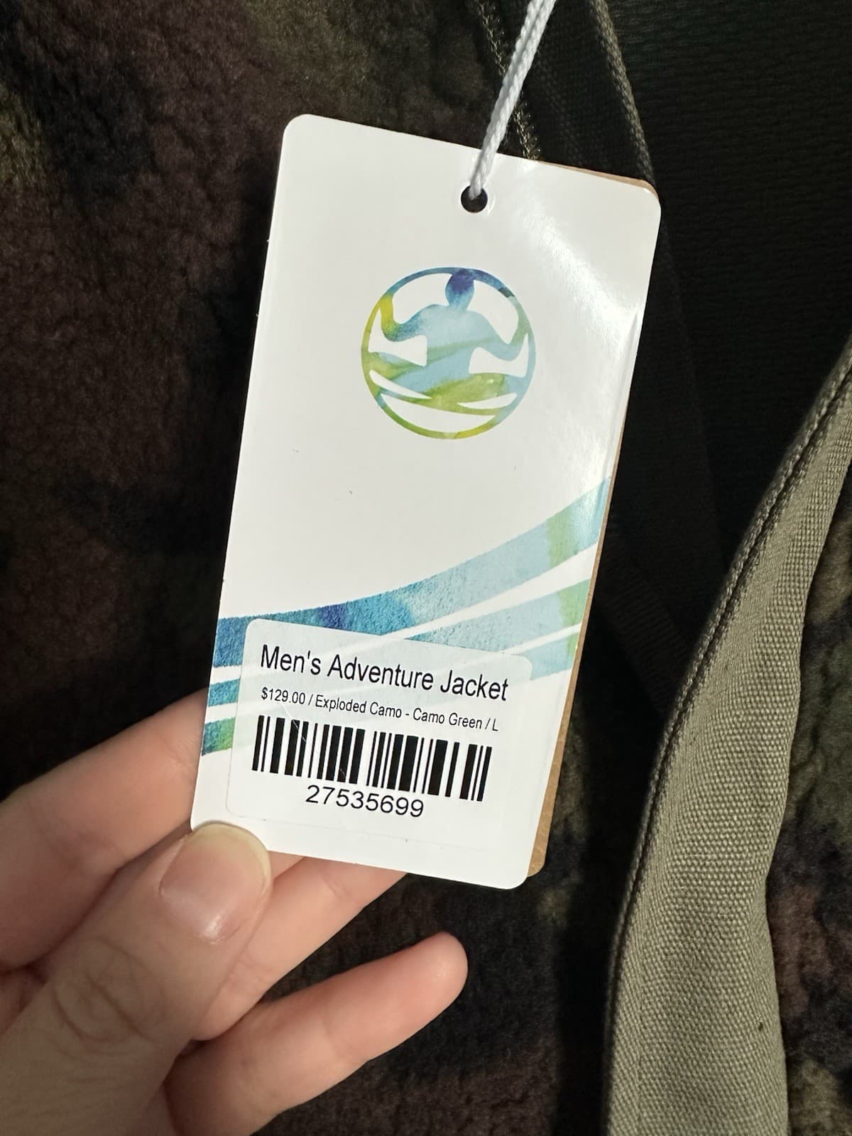 Levitate Men’s Adventure Fleece Camo Jacket - Size Large 5