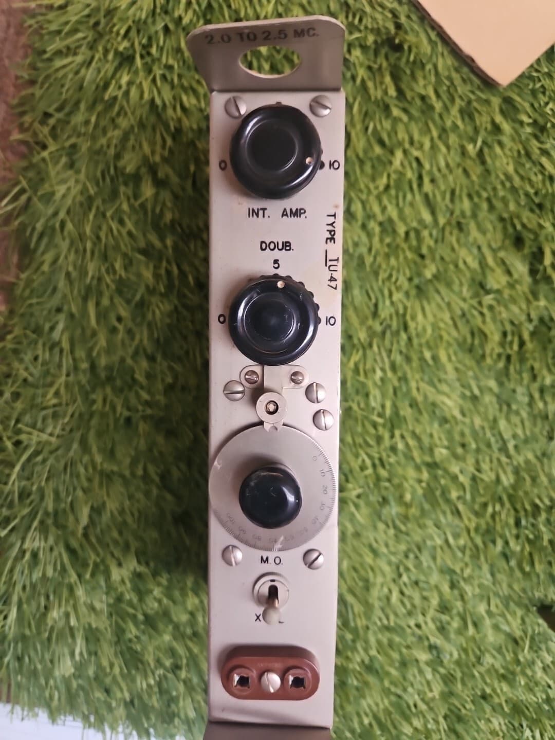 BC-610 TU-47 HF Radio Transmitter Tuning Unit TU47 BC610 Ham WWII Surplus