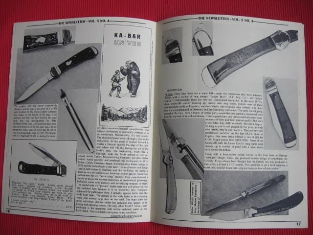 The Automatic Knife Resource Guide And Newsletter - Vol.5 No.4 6