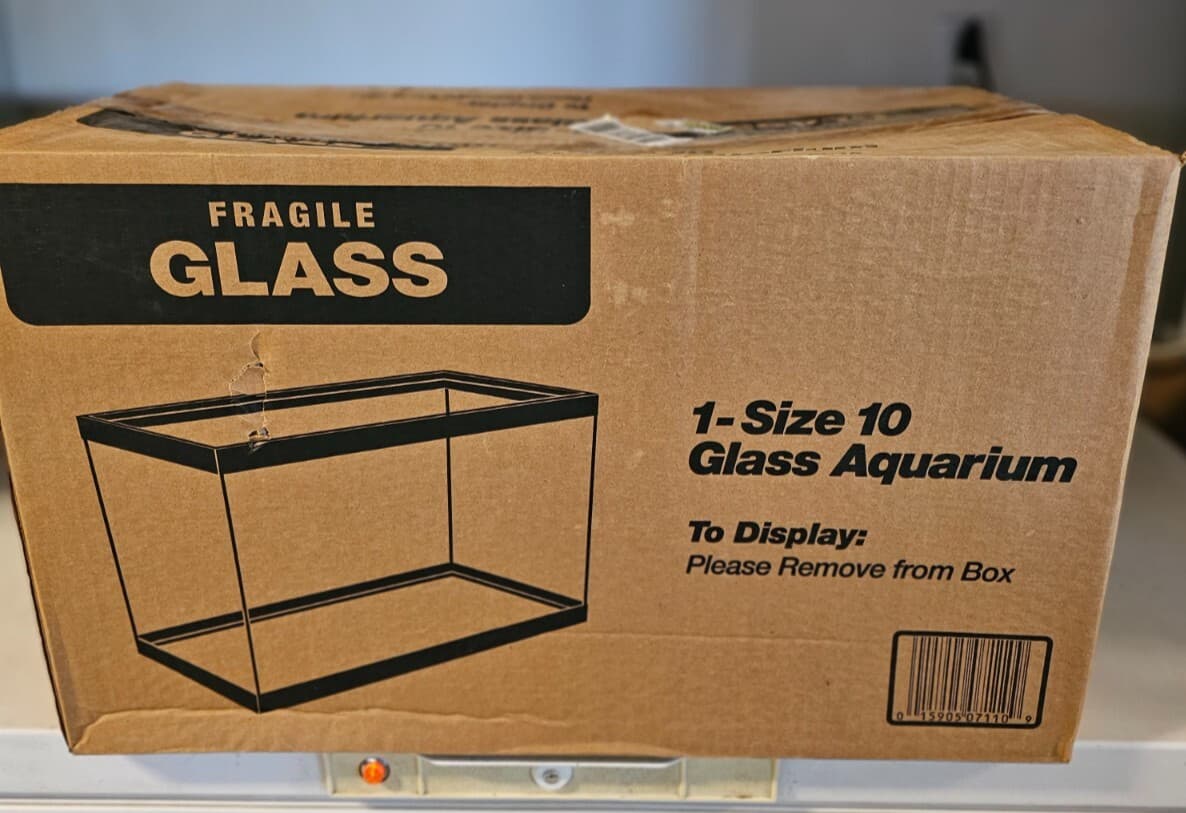 10 Gallon Glass Fish Tank Aquarium - Ideal for Freshwater, Tropical, & Plants 3