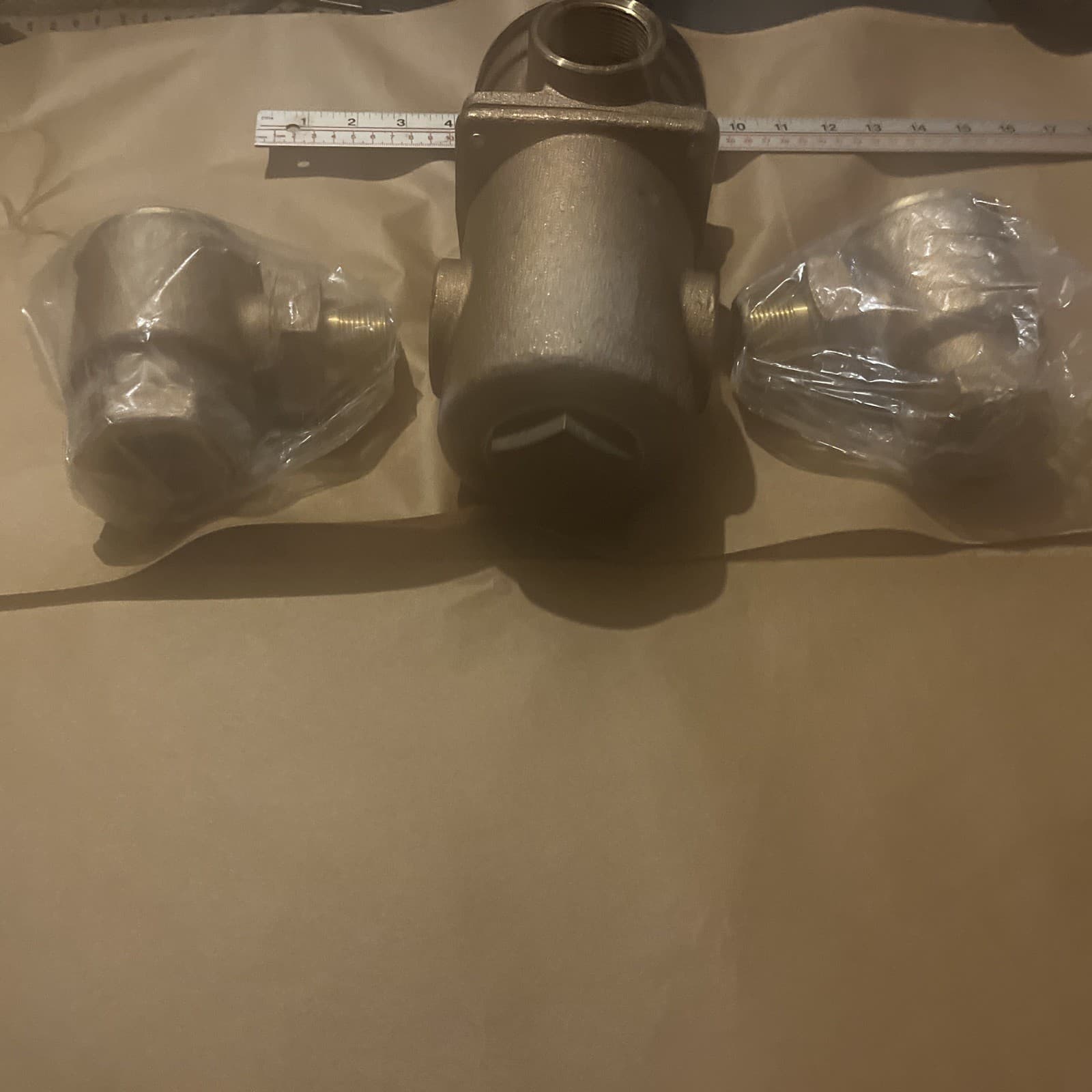 Powers 434-1000 Master Water Cold Hot Mixing Valve - 434 Rough Bronze Hydroguard