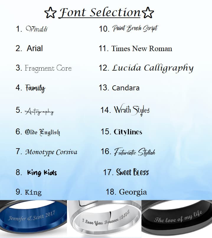 His and Her Handmade Gold Tungsten Flat Matching Wedding Bands Engagement Ring 2