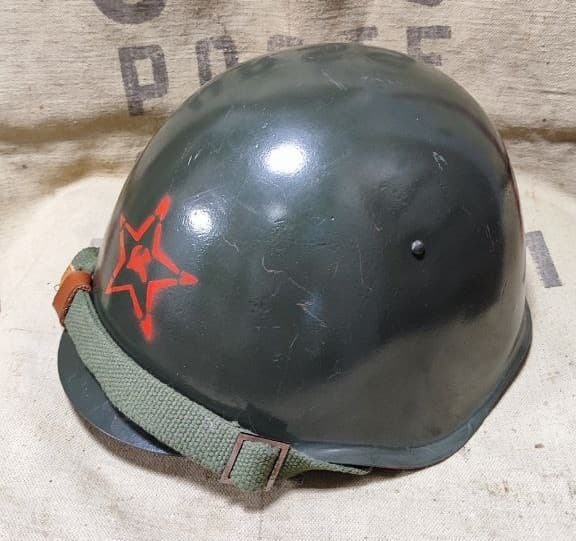 Helmet SSH 39 WW2 Size 3 relic  Soviet Army RKKA big size after restoration 4