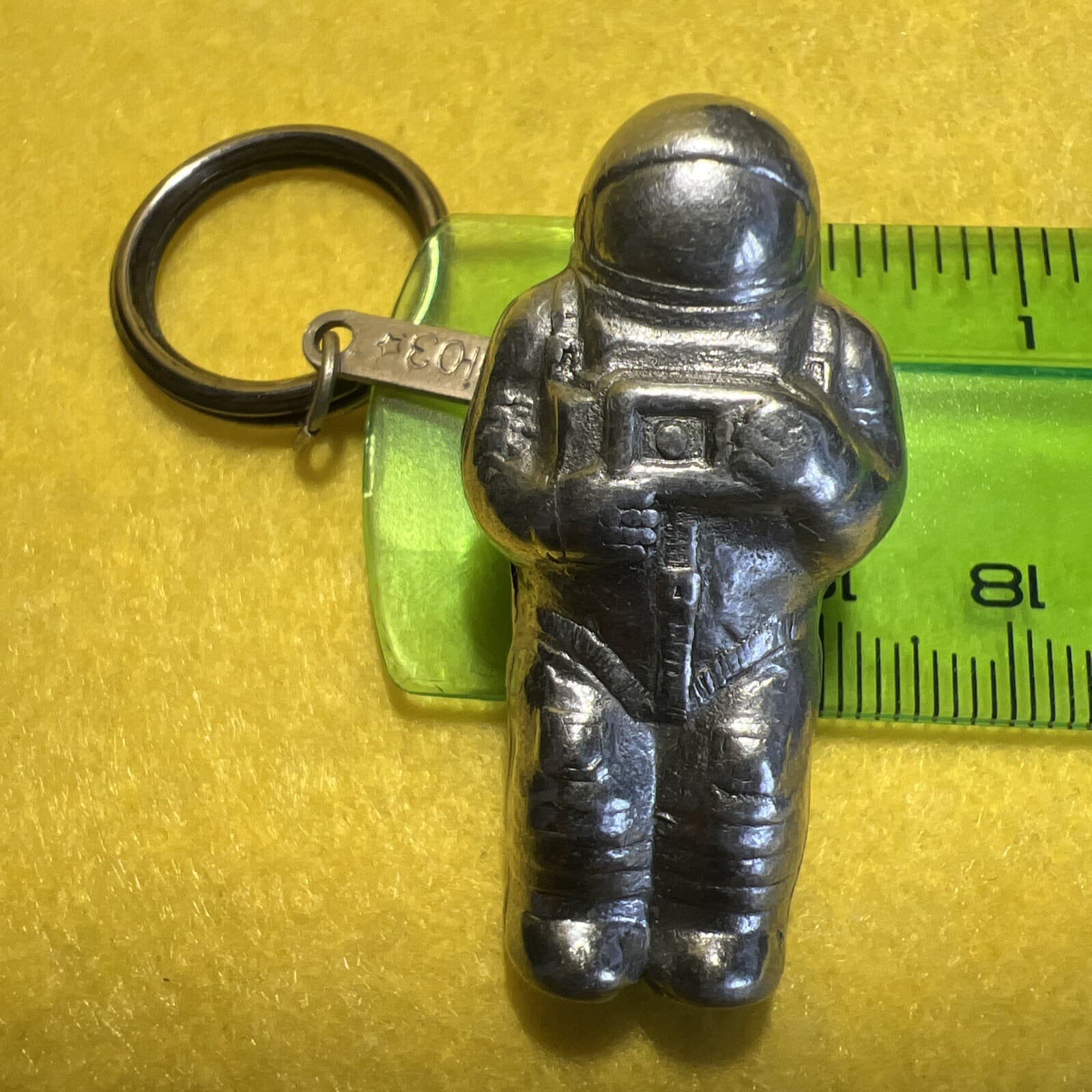 Keychain cosmonaut USSR Gagarin Space