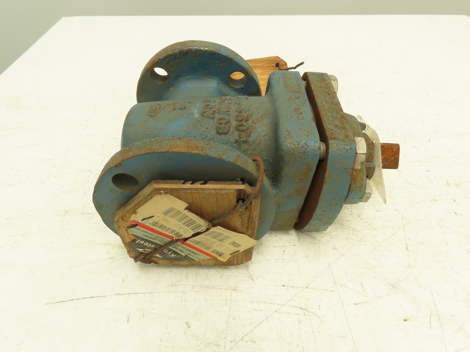 DOW Chemical Rubber Lined Plug Valve 2" Flanged 150 WCB 6